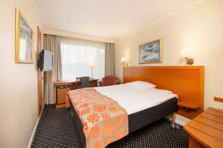 Copyright: Thord- Erik Andresen, Hotellfoto.no, +4798826280, Post@hotellfoto.no Standardrom med enkeltseng, Scandic Gardermoen